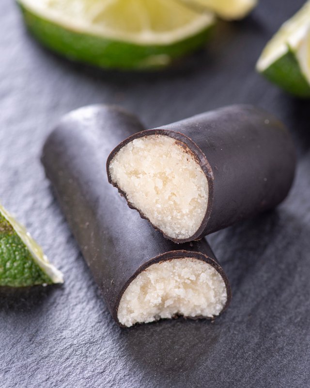 ChocLine Lemon 30g - Vegansk chokolade, uden tilsat sukker og glutenfri