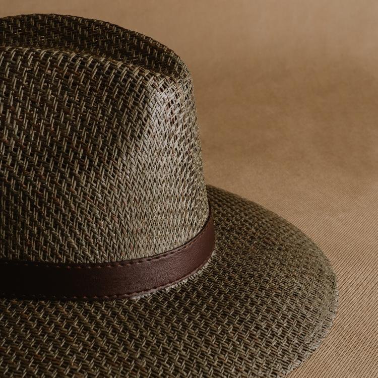 Veracruz · Green panama style hat