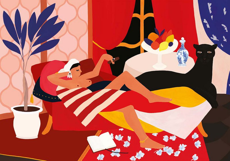 To pantere, Marie Guillard - 540 stk