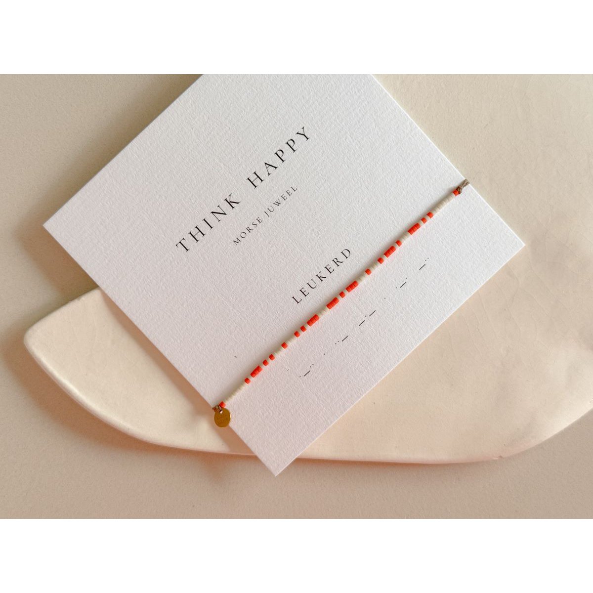 Morse Armband - LEUKERD