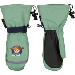 Winterhandschuhe Pippi Langstrumpf Grau/Grün