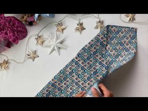 Furoshiki 3-formaatbundel - enkelzijdig - Art Deco - FabRap