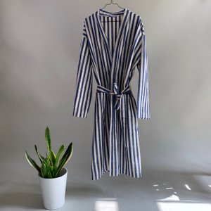 Handmade Bathrobe Ole | Blue