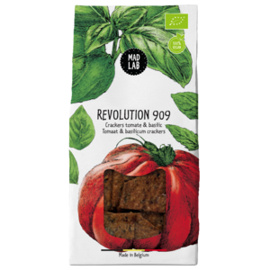 Dried tomatoes & basil crackers