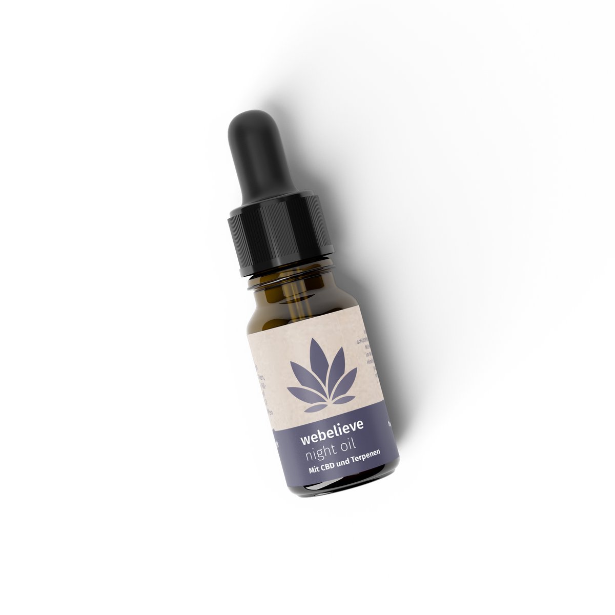 CBD Night Mouth Oil 8% | 800mg | Organic hemp oil, valerian, poppy seed oil