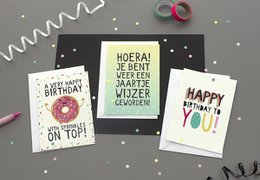 Wenskaart Ansichtkaart Verjaardag // Regenboog Pride Happy Birthday To You