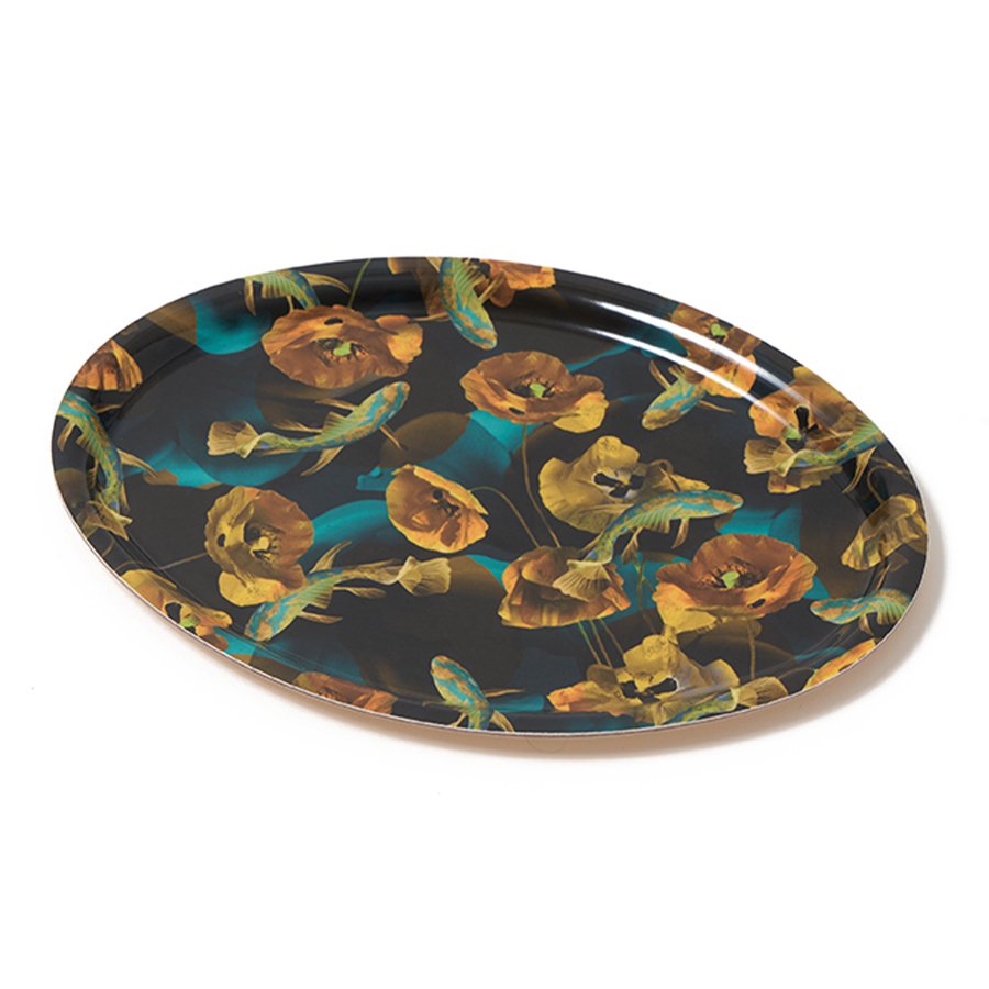 Esmeralda oval tray