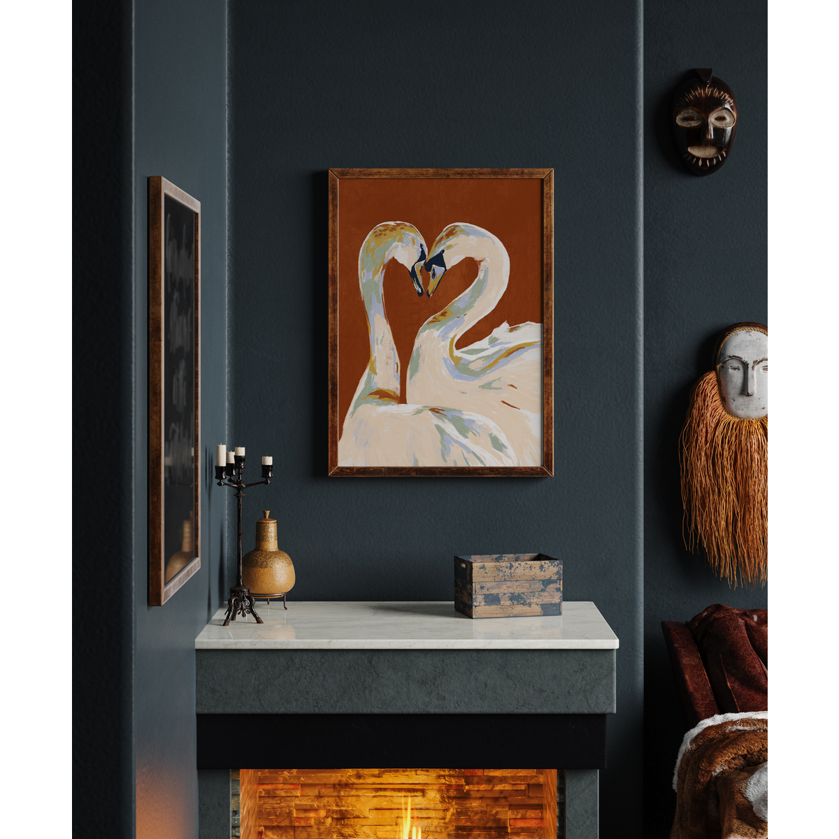 Love swans