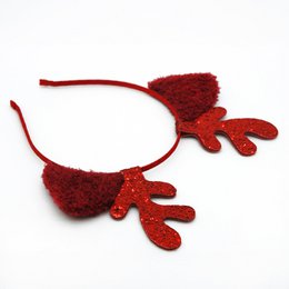 Headband - Reindeer red
