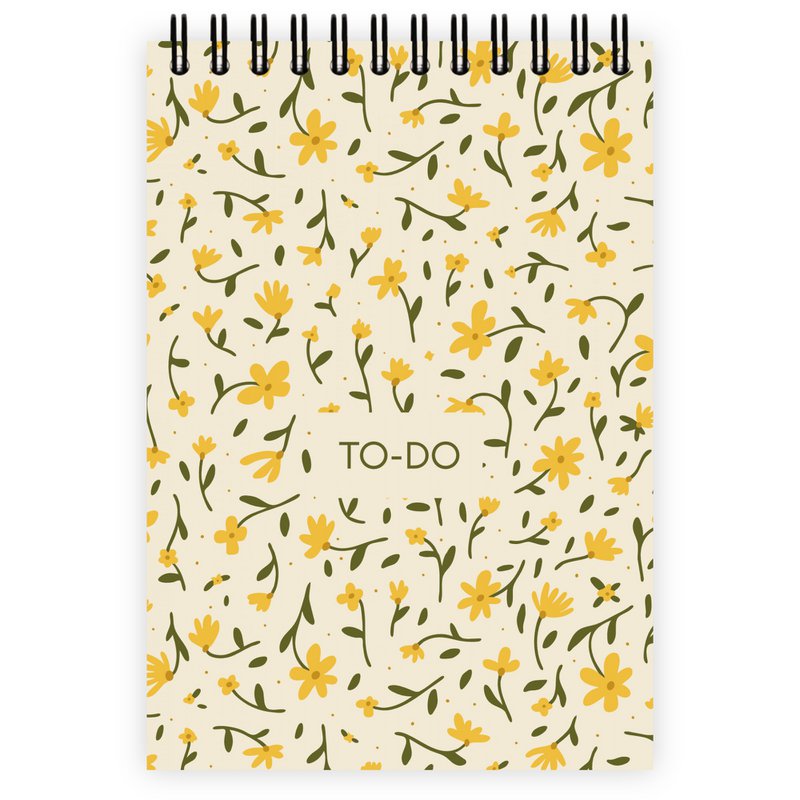 To-Do Boho Floral Pattern Nr. 1 A6