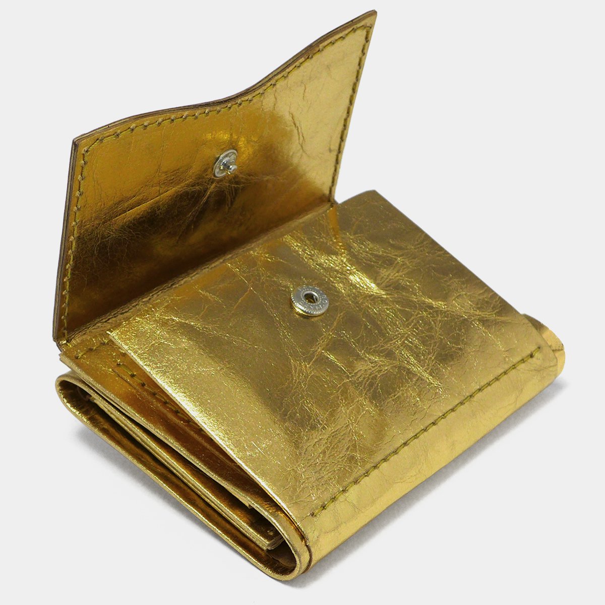 Minimal Wallet Gold - noble wallet made of special paper with gold foil coating