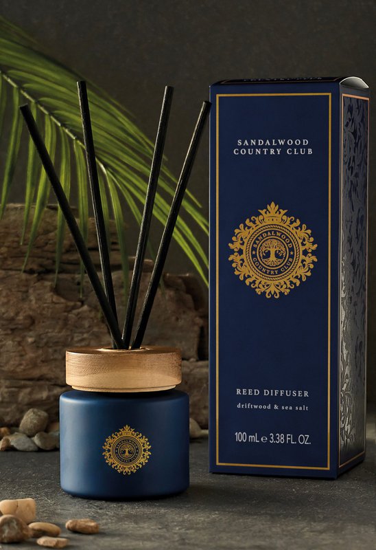 SOMERSET - Country Club - Diffuser 100ml - Drivtømmer & Havsalt