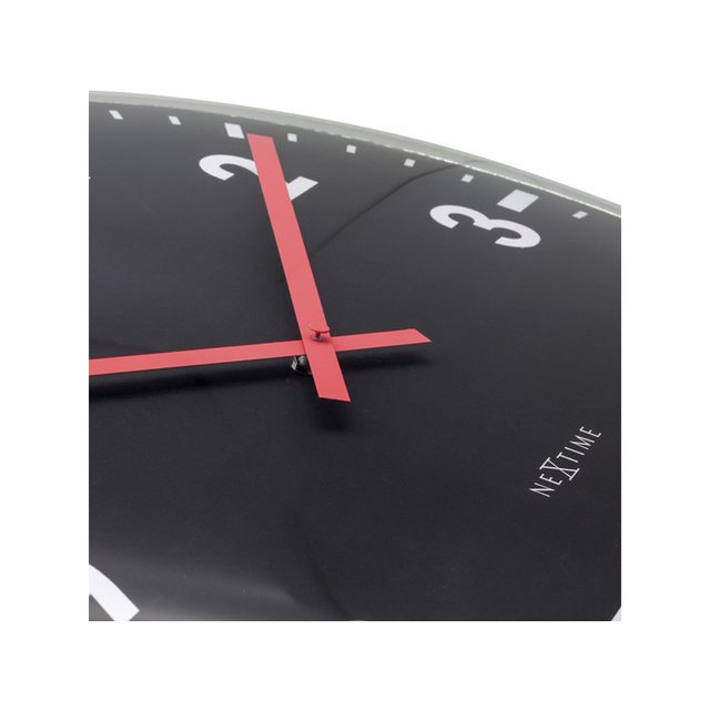 Zegar ścienny NeXtime Duomo 50 cm czarny