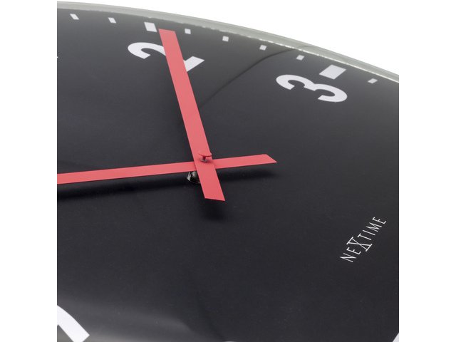 Zegar ścienny NeXtime Duomo 50 cm czarny