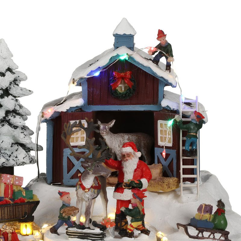 Pueblo navideño en miniatura Luville Originals Multicolor