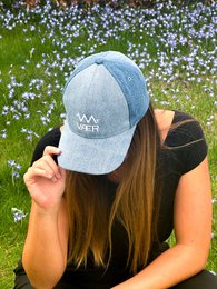 Whirl - Upcycled denim kasket