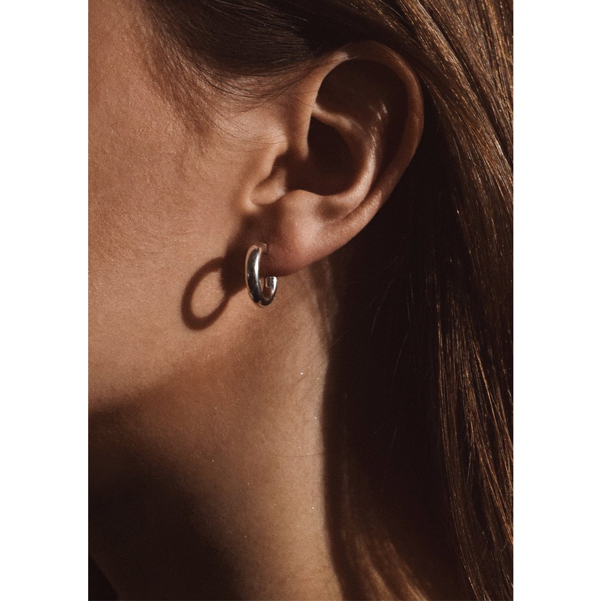 Ella Hoops Silver