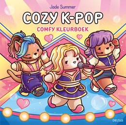 Cozy K-Pop - Comfy coloring book Jade Summer