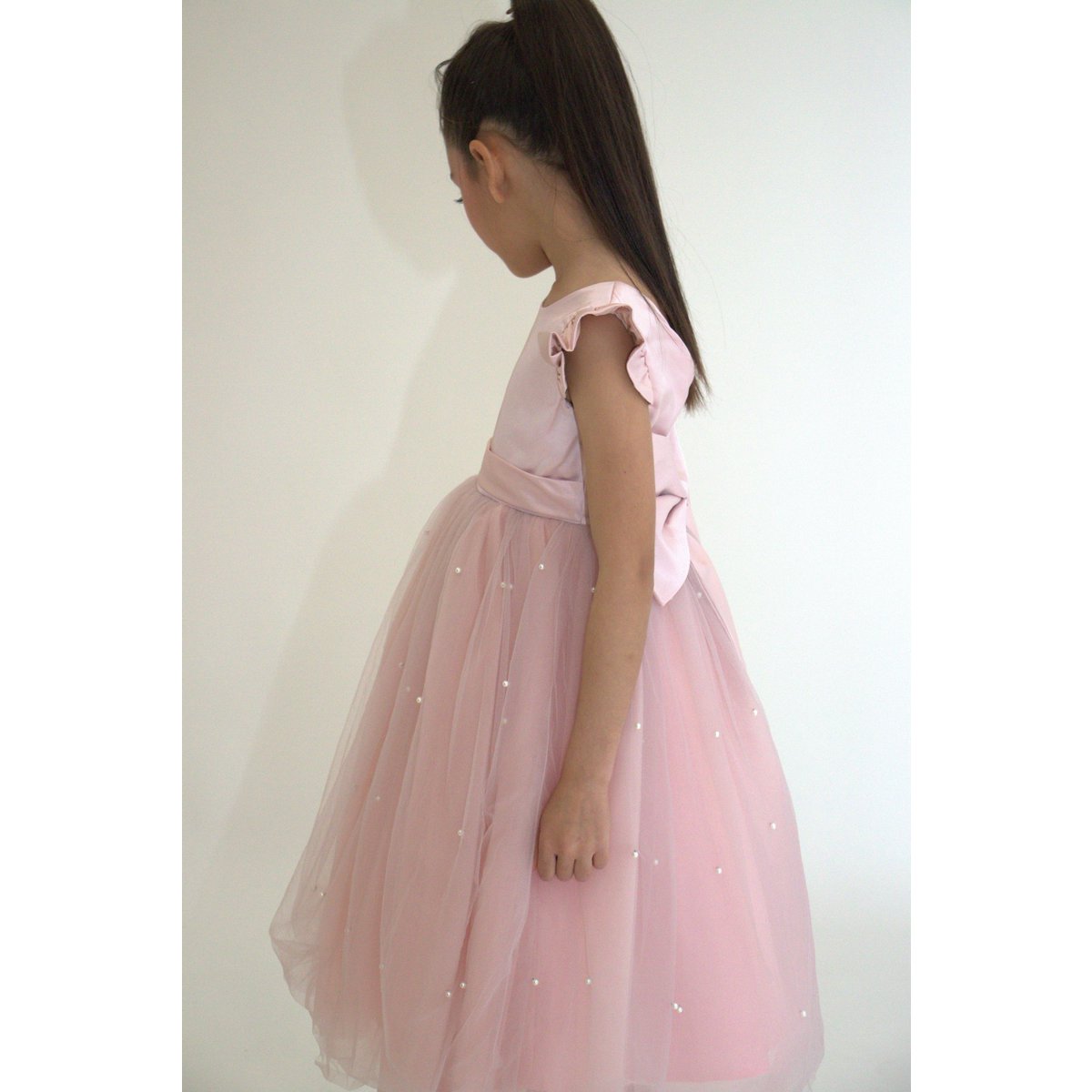 ALICE ceremony dress - Pink - Size: 150 cm (9/10 years)