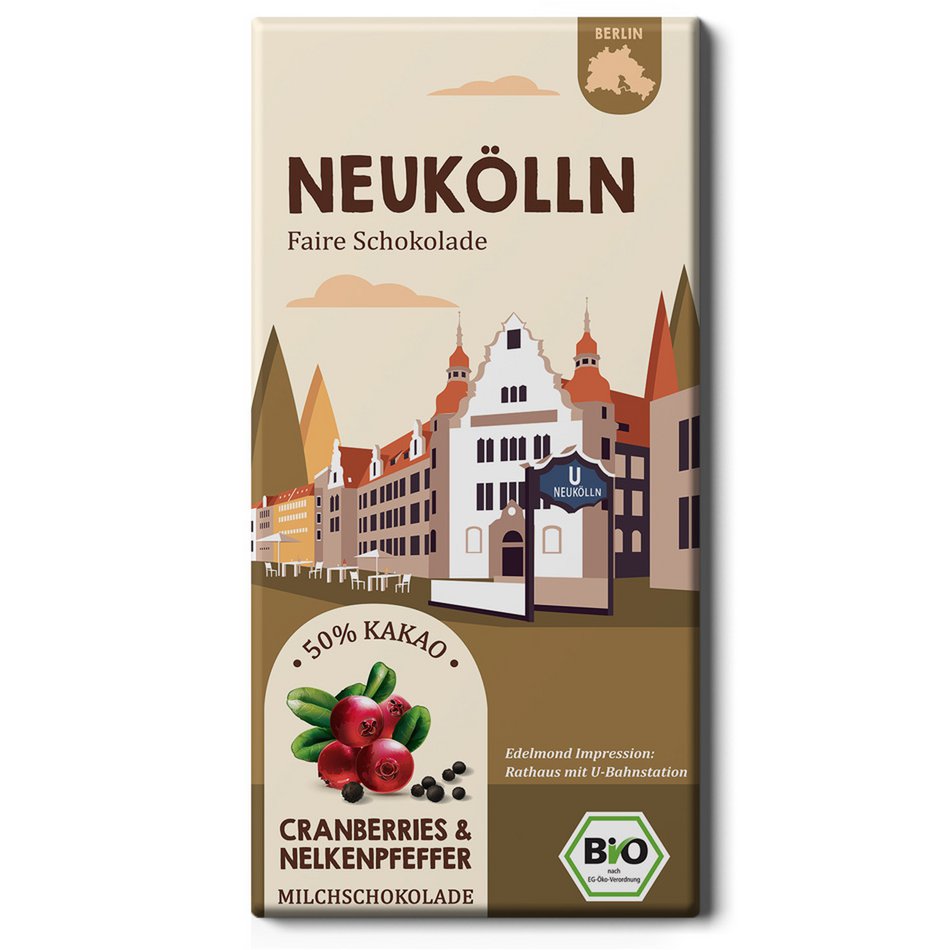 Neukölln Berlin chocolade, bio & fair