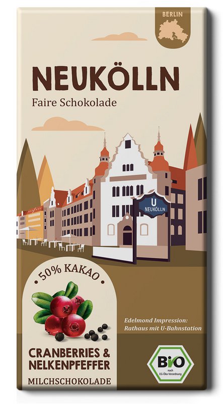 Neukölln Berlin chocolade, bio & fair