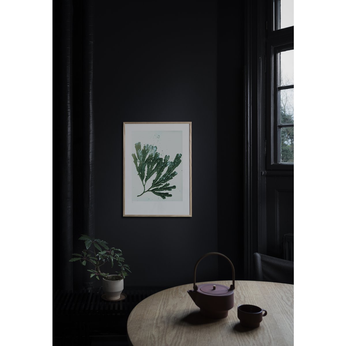 Seaweed sea green 50x70 cm