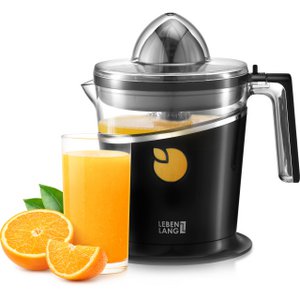 LEBENLANG Electric Juicer 800ml & Adjustable Sieve - Orange Squeezer, Citrus Squeezer, Lemon Squeezer Fruit Press I Orange Juicer Citrus Press Electronic Orange Juicer