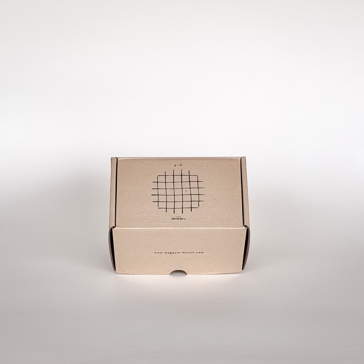 Becher Grid – cotto orange