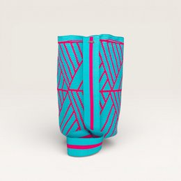 Geometrische rugzak | Frans blauw
