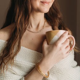Gold Moon Goddess Choker