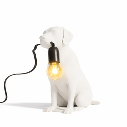 Labrador retriever bordlampe