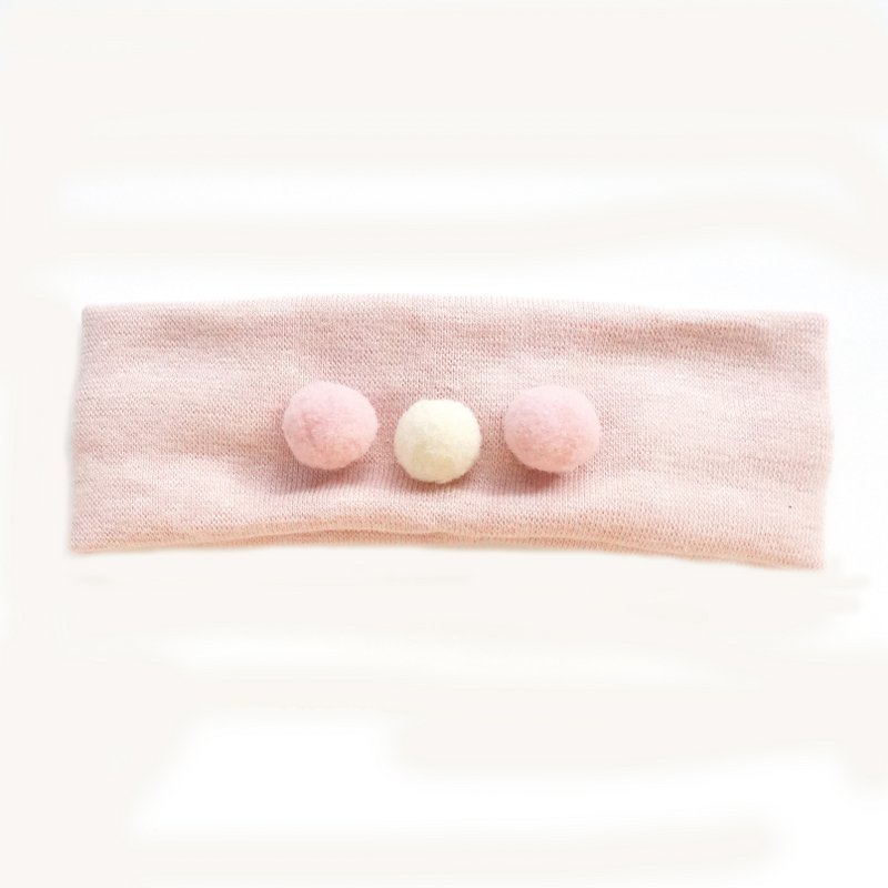 Babyhaarbandje UNI POMPOM OK 4129