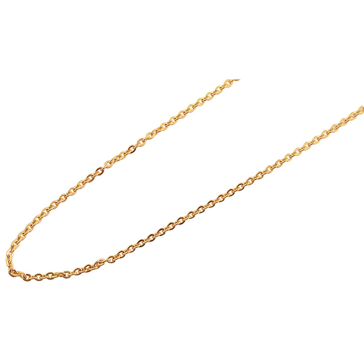 RVS ankerketting "Palynn", goudkleurig, 50 cm/2 mm