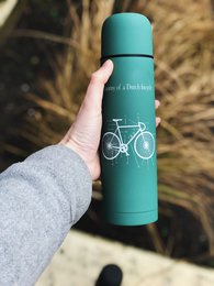 Retulp Isoleret dobbeltvægget Kolbe 500ML - Grøn Cykel