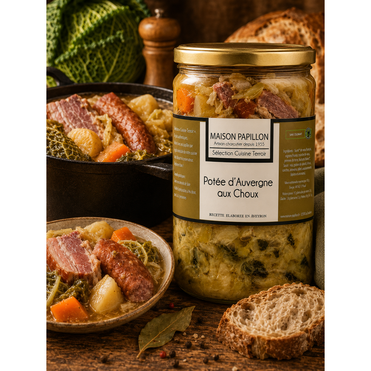 Potée d'Auvergne aux Choux