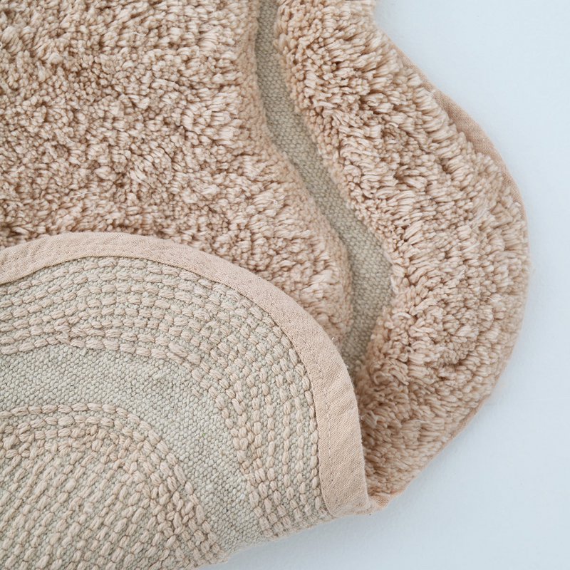 Washable cotton children's rug SWEET APRIL NUDE
