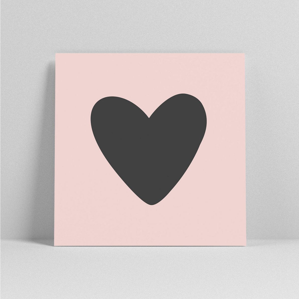 Carte lettre "❤️"