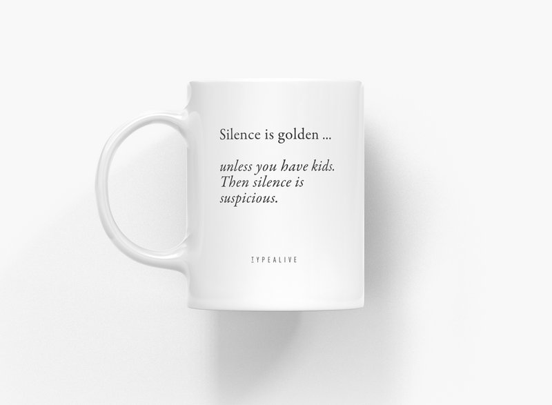 Tasse aus Keramik / "The Mug" Silence