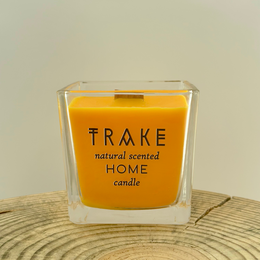 Pumpkin Spice Soy Wax Candle | Cinnamon & Vanilla | Wooden Wick | 250 g