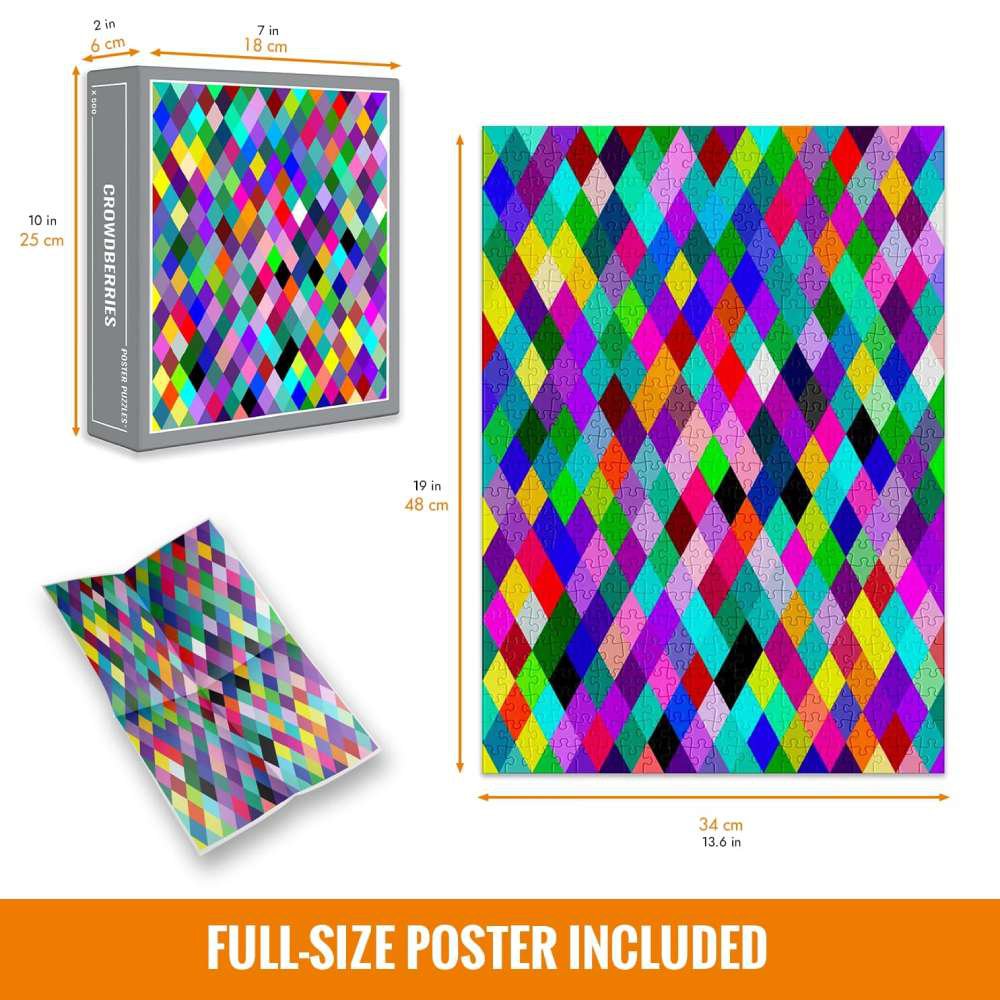 Crowdberries Jigsaw Puzzle (500 pieces)