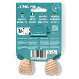 BetterBone Dogs Tewing Bones - Mini Soft Beef (uden nylon, CO2 neutralt lavet i Europa)