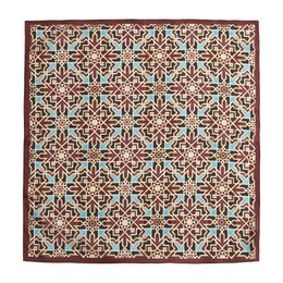 Brown Silk Neckerchief