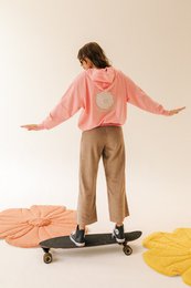 Sweat à capuche "Rose"