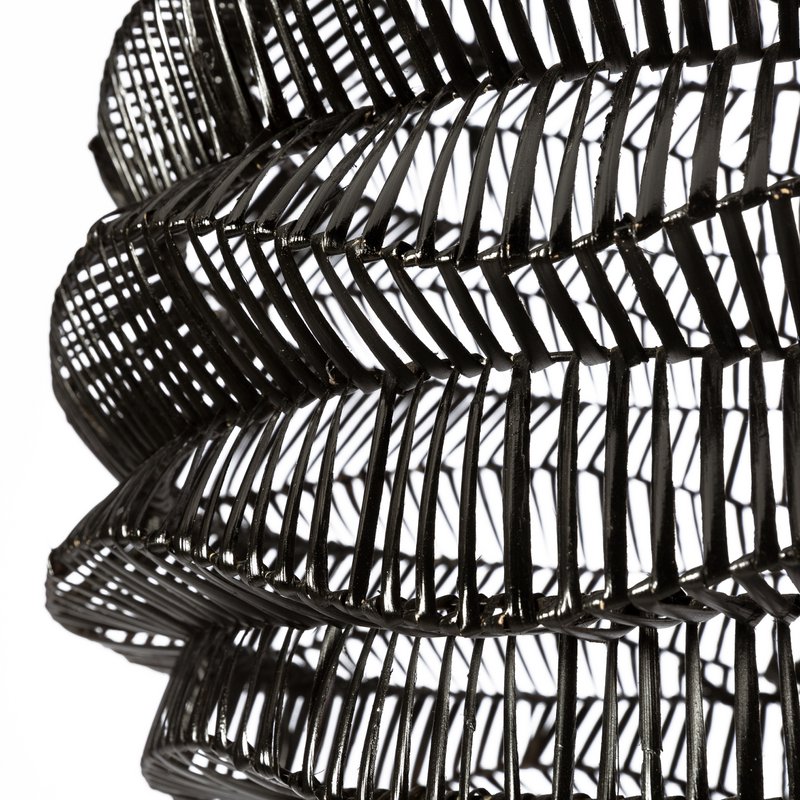 CEILING LAMP 55X55X60/200 BLACK RATAN TH7984900