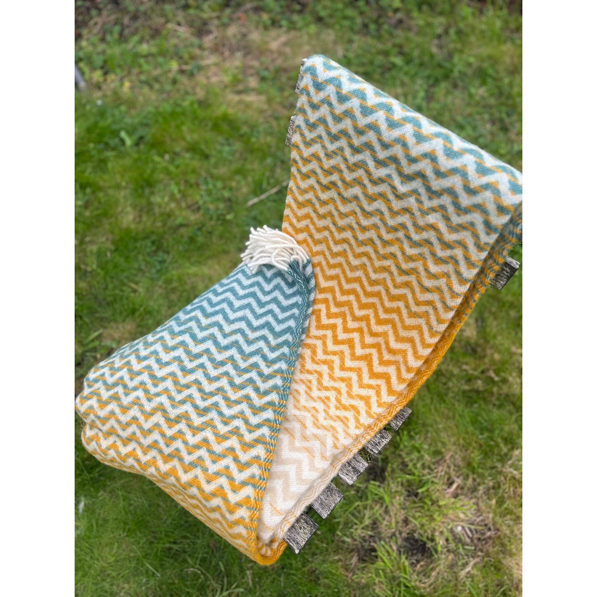 ZigZag Ombre Plaids/Throws - 100% NZ Wool - Extra Soft