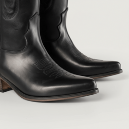 Bottes texanes noires Bryanna