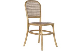 RATAN-STUHL AUS BIRKE 44X49X87 NATUR MB180567