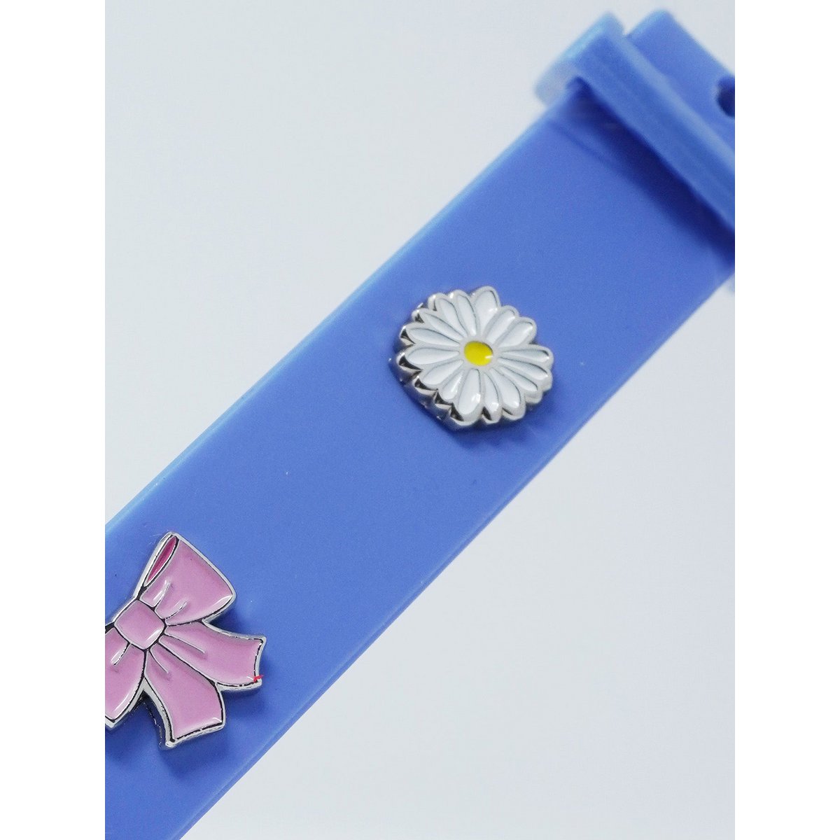 Flower dog collar pendant