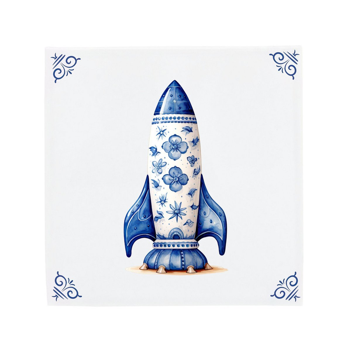Corner Ornaments 11x11 cm (±4x4 inch)