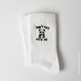 Don't F*** With Me Panda Socken